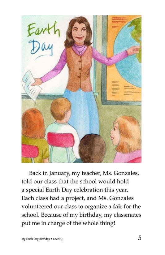 My Earth Day Birthday绘本故事第4页