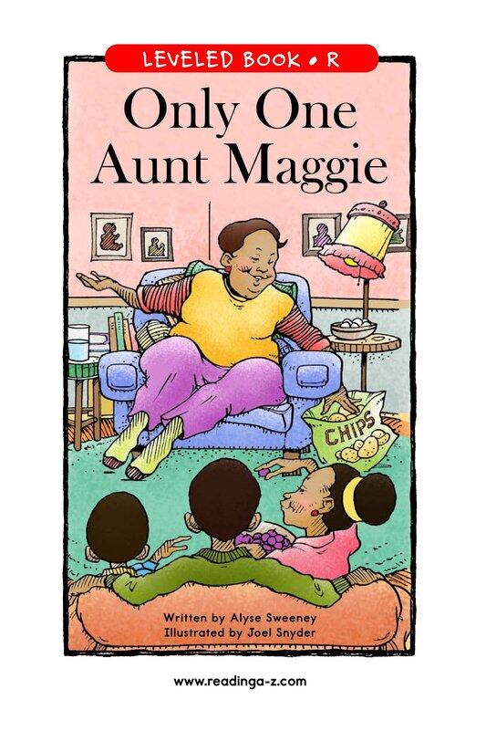 Only One Aunt Maggie绘本故事第2页