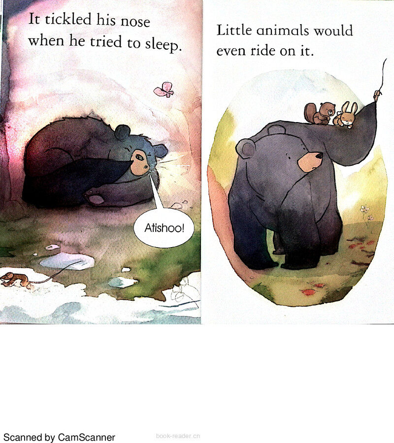 How Bear Lost his Tail绘本故事第5页