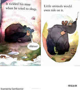 How Bear Lost his Tail绘本故事第5页