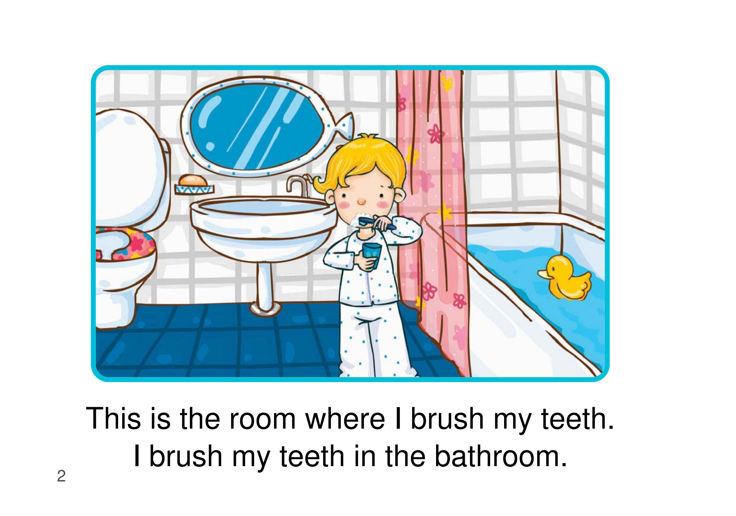 In My House绘本故事第4页