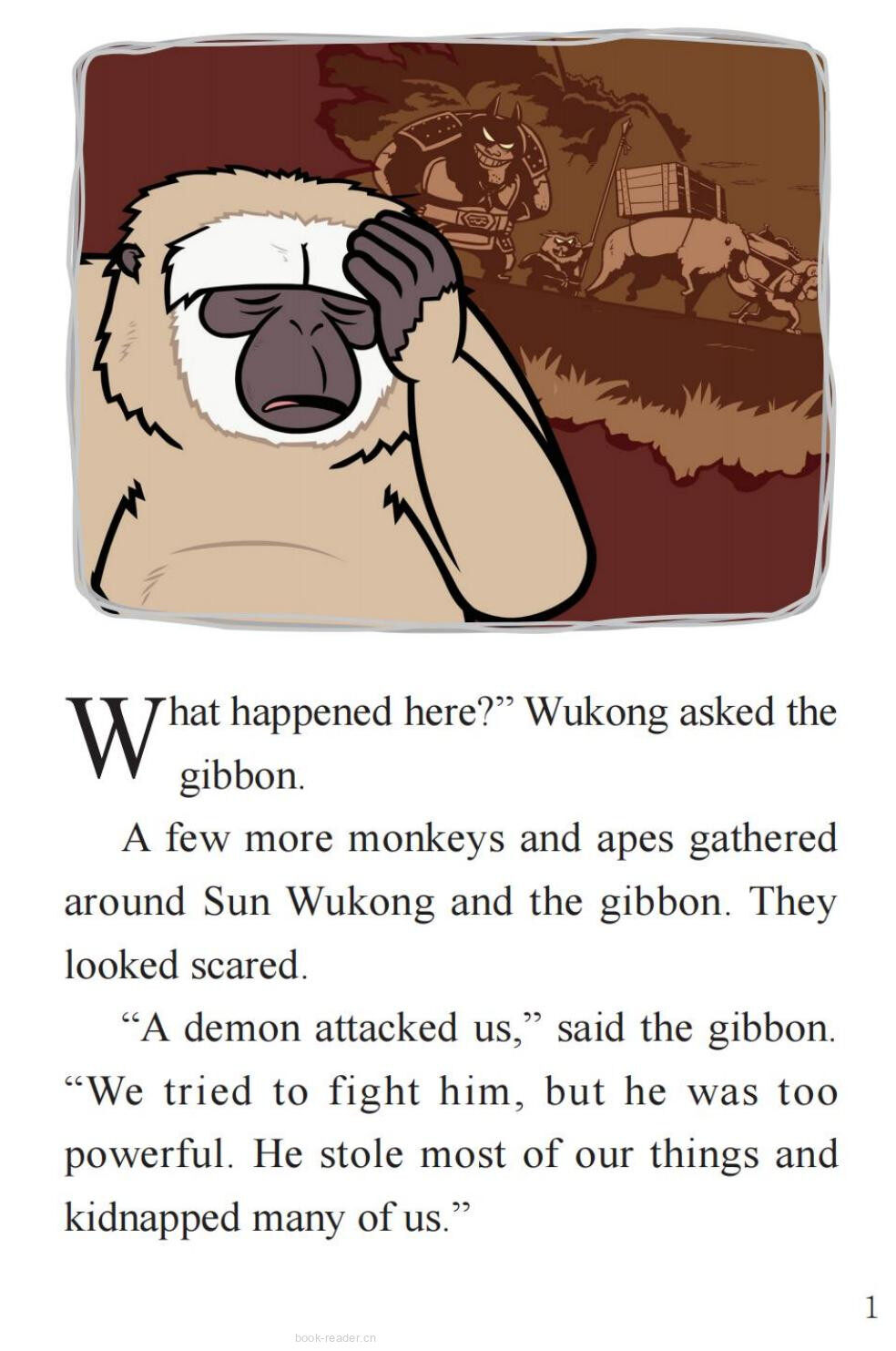 The Demon of Chaos绘本故事第3页