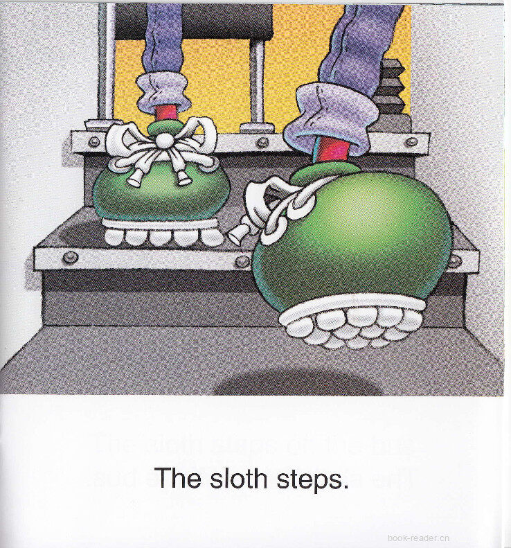 The Sloth Sniffs绘本故事第4页