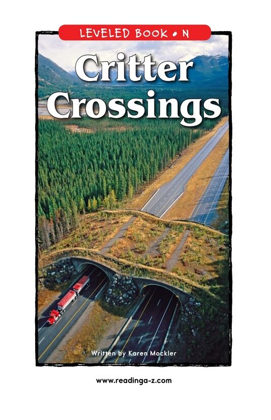 Critter Crossings绘本故事第2页