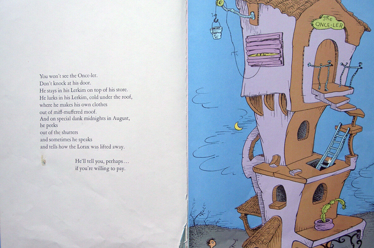 The Lorax绘本故事第5页