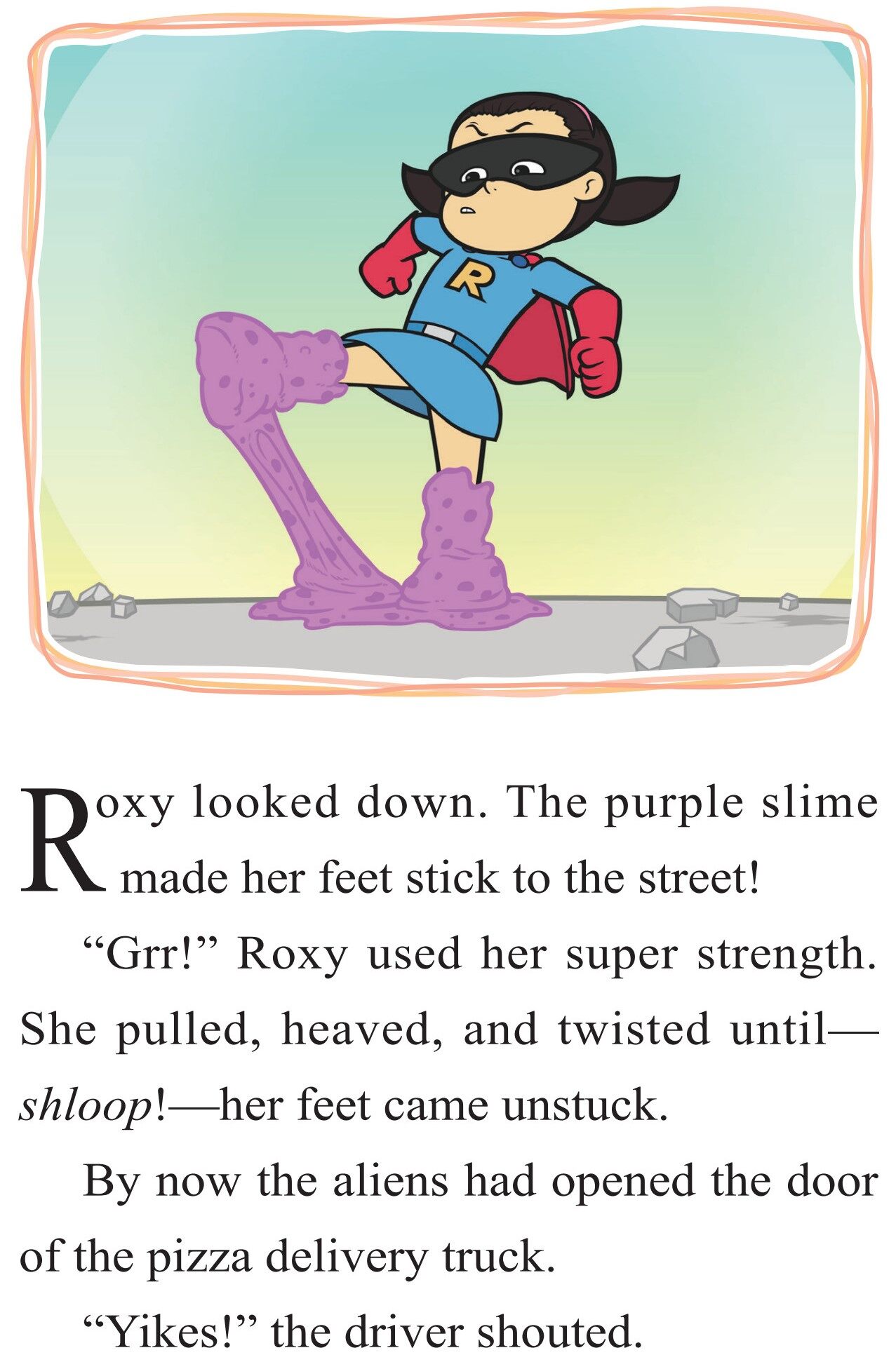 A Sticky Situation绘本故事第3页