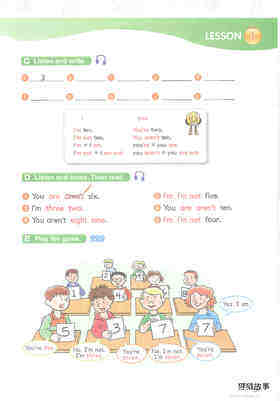 10 I'm ten!绘本故事第3页