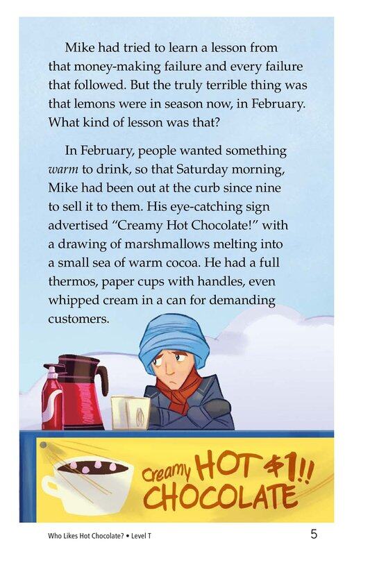 Book 8 Who Likes Hot Chocolate绘本故事第5页