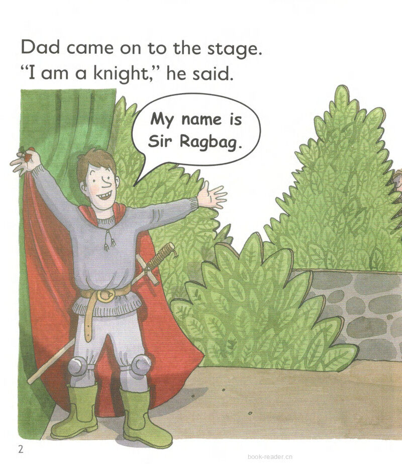 L4 The Knight Who Was Afraid绘本故事第4页