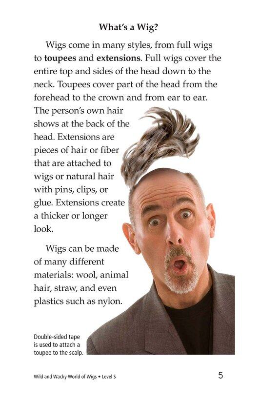 Wild and Wacky World of Wigs绘本故事第4页