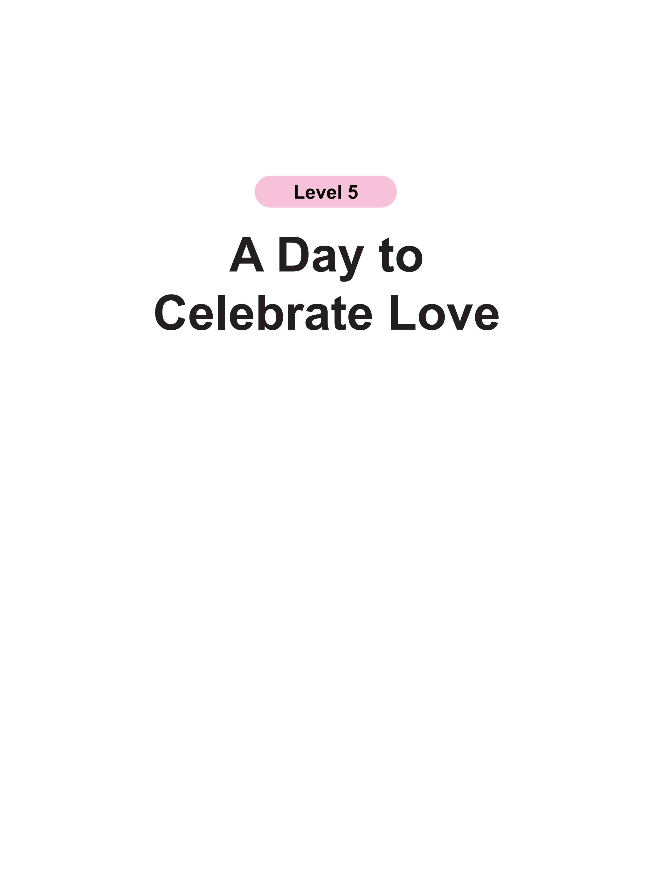 A Day to Celebrate Love绘本故事第2页