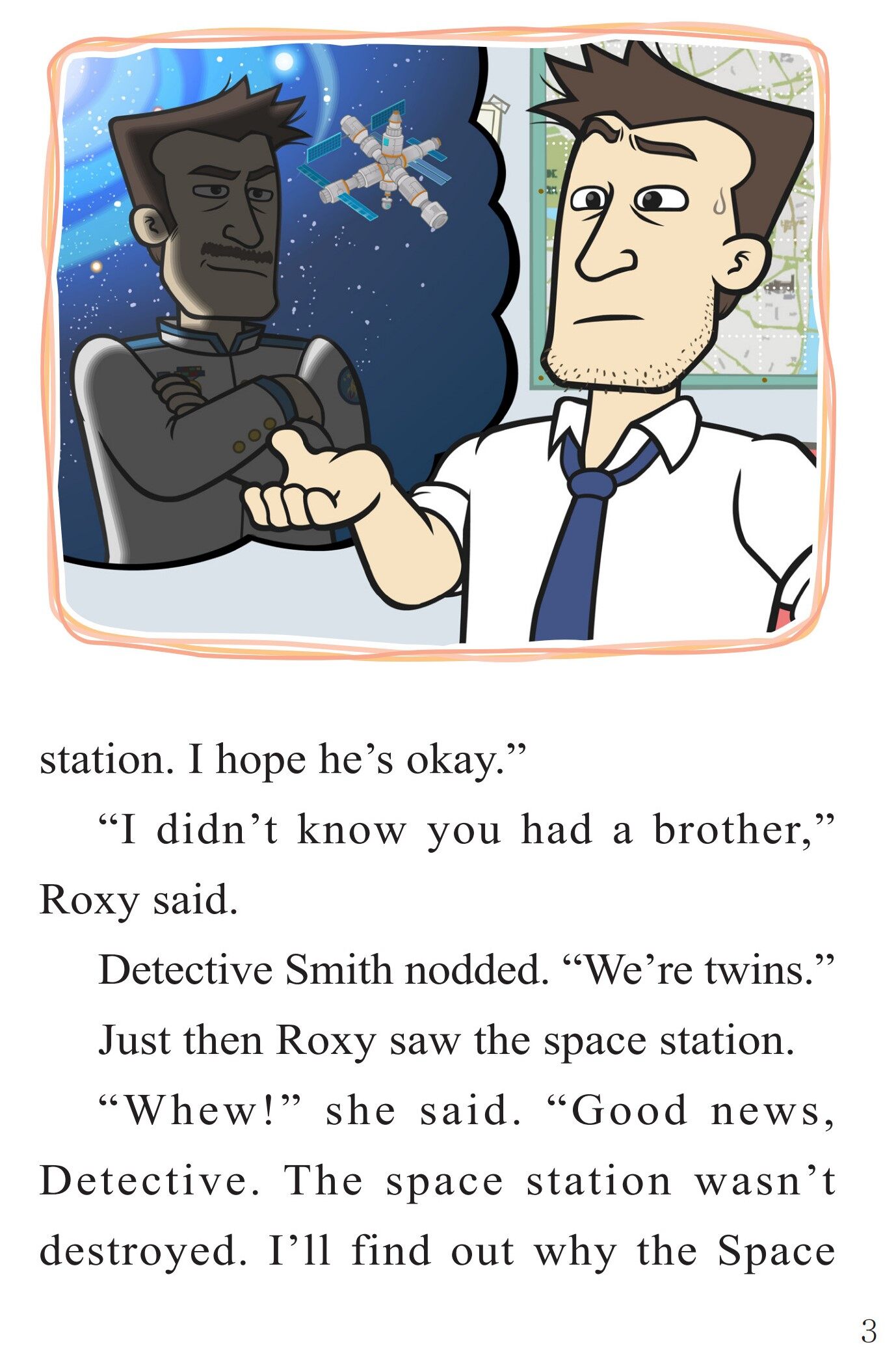 The Empty Space Station绘本故事第5页