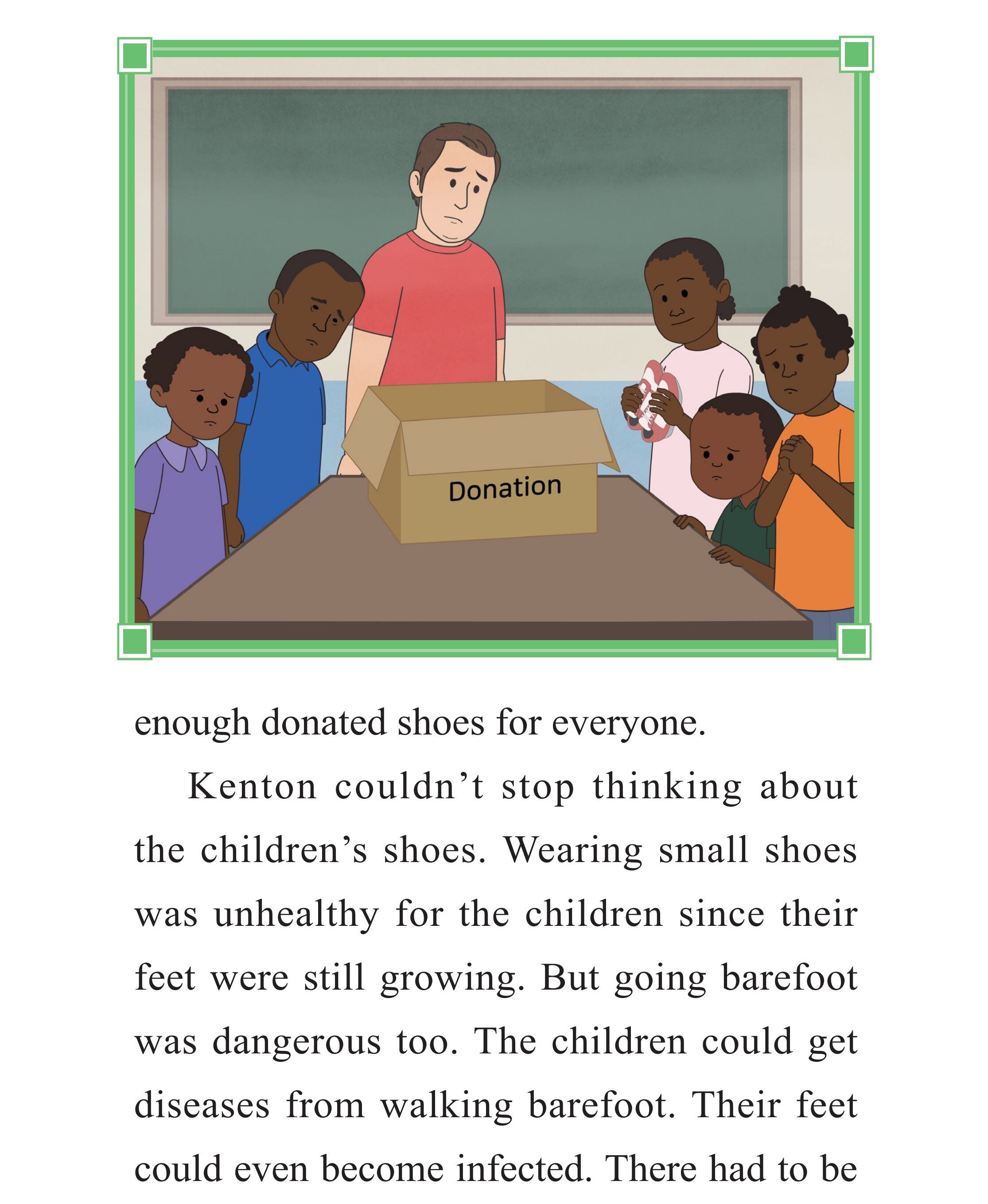 The Shoe That Grows绘本故事第4页