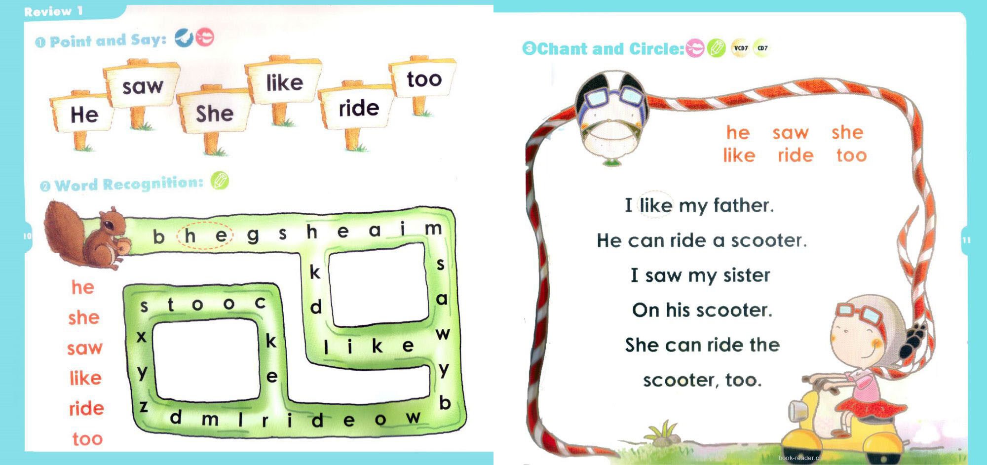 Review 1绘本故事第3页