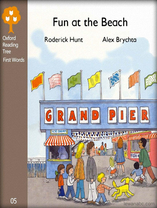 Fun at the Beach绘本故事第2页
