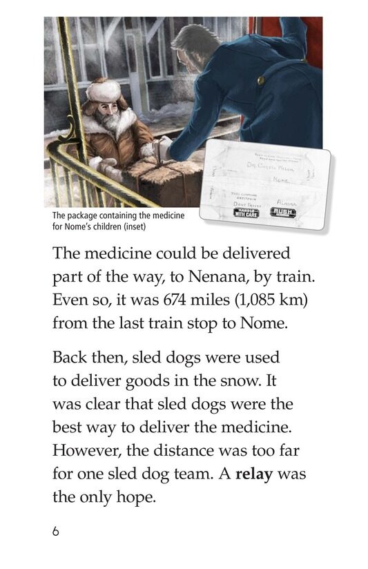 Sled Dogs to the Rescue绘本故事第5页