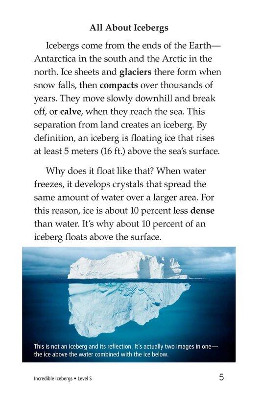 Incredible Icebergs绘本故事第4页