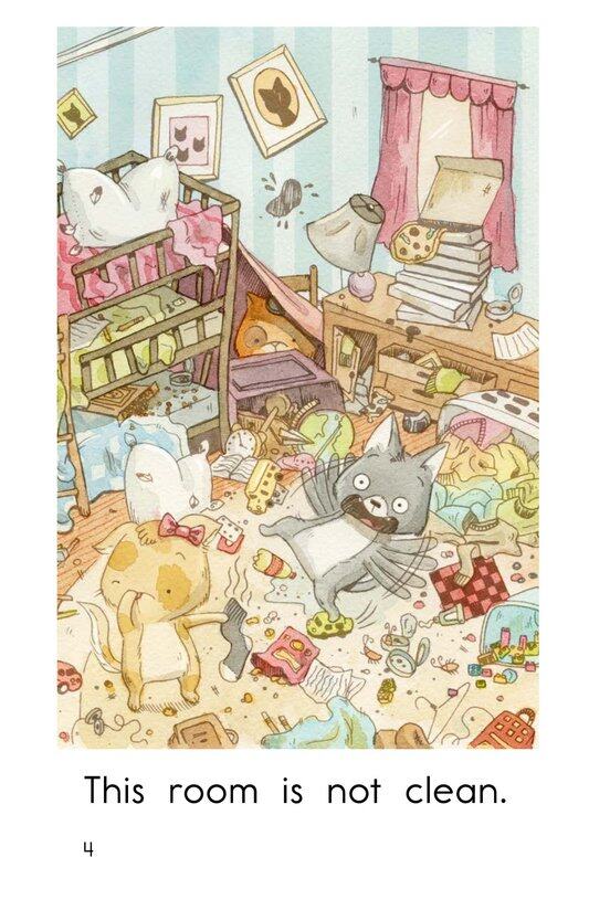 Clean,Not Clean绘本故事第4页