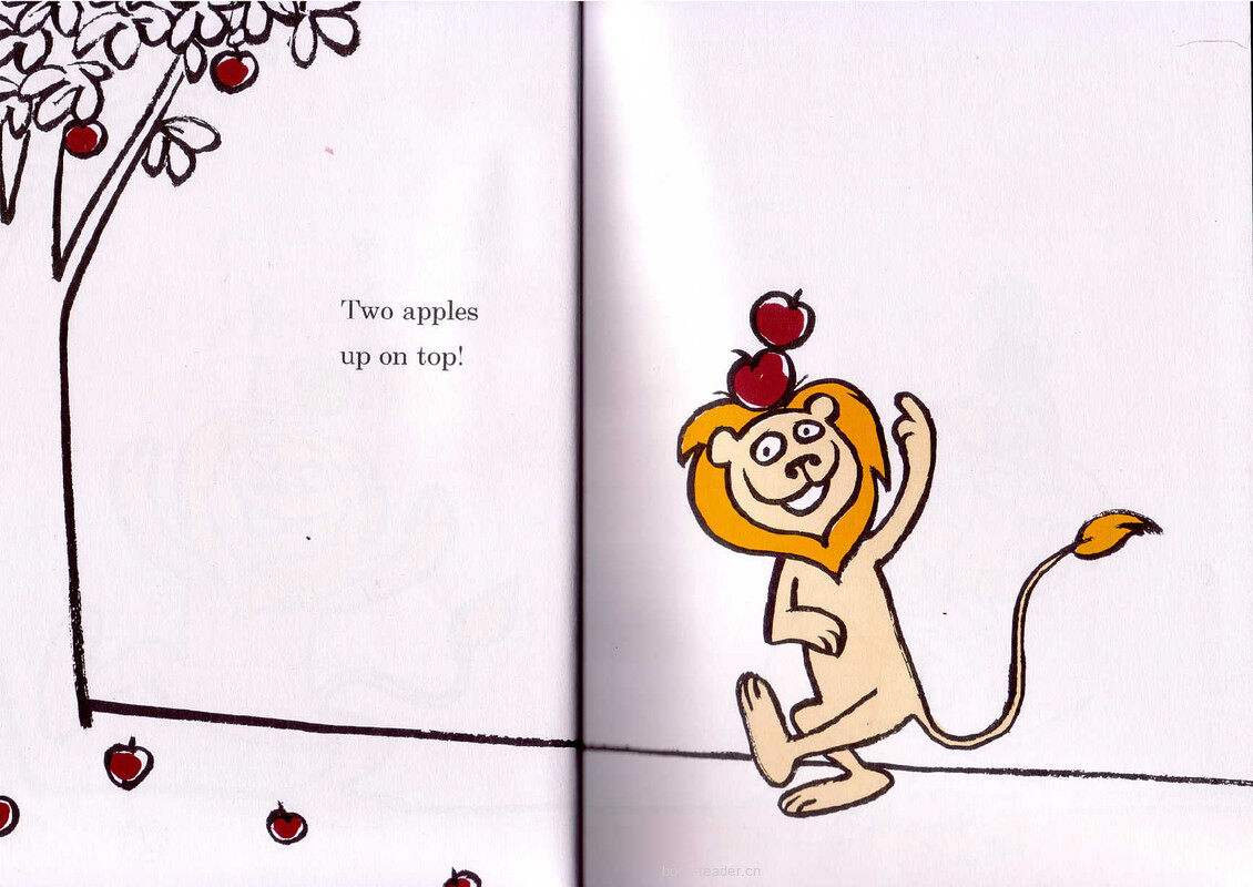 Ten Apples Up On Top绘本故事第4页