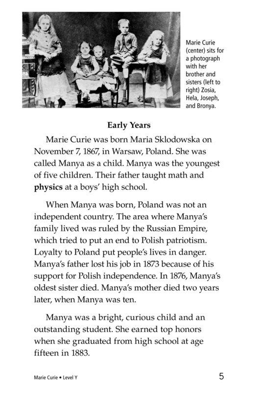 Marie Curie绘本故事第4页