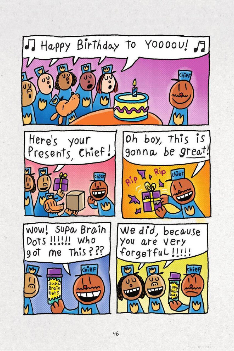 3 Happy Birthday Chief绘本故事第3页