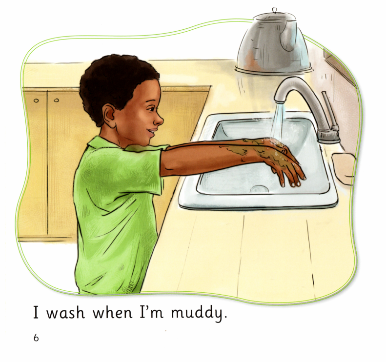 Wash,Wash,Wash绘本故事第5页