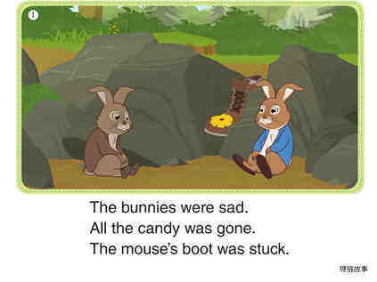 Peter and Benjamin Find a Boot 4-A Happy Mouse绘本故事第3页