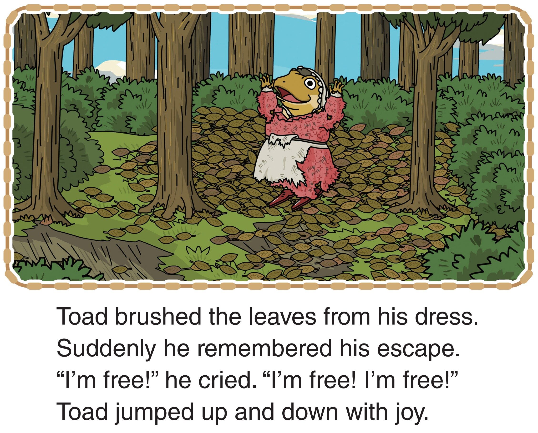 Toad on the Road绘本故事第4页