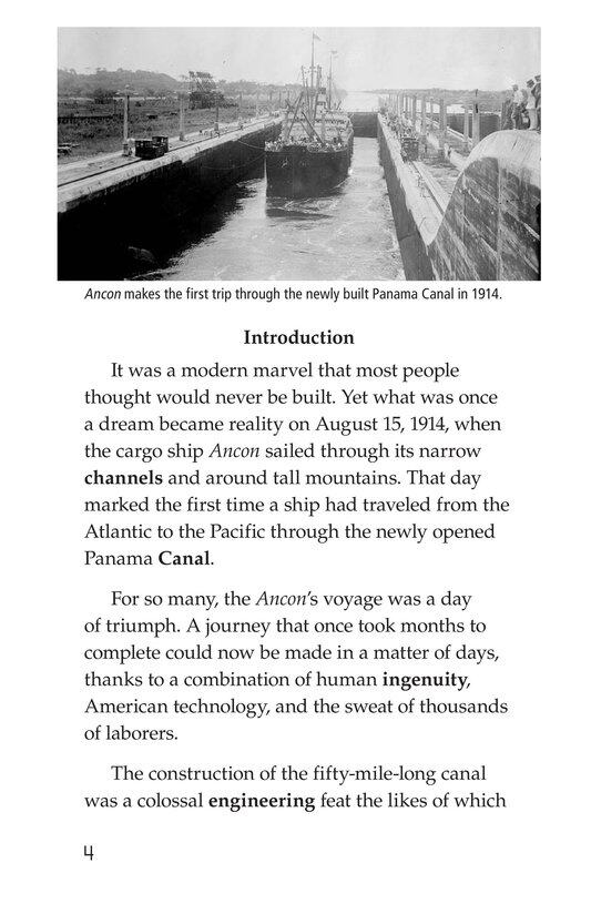 The Panama Canal绘本故事第3页