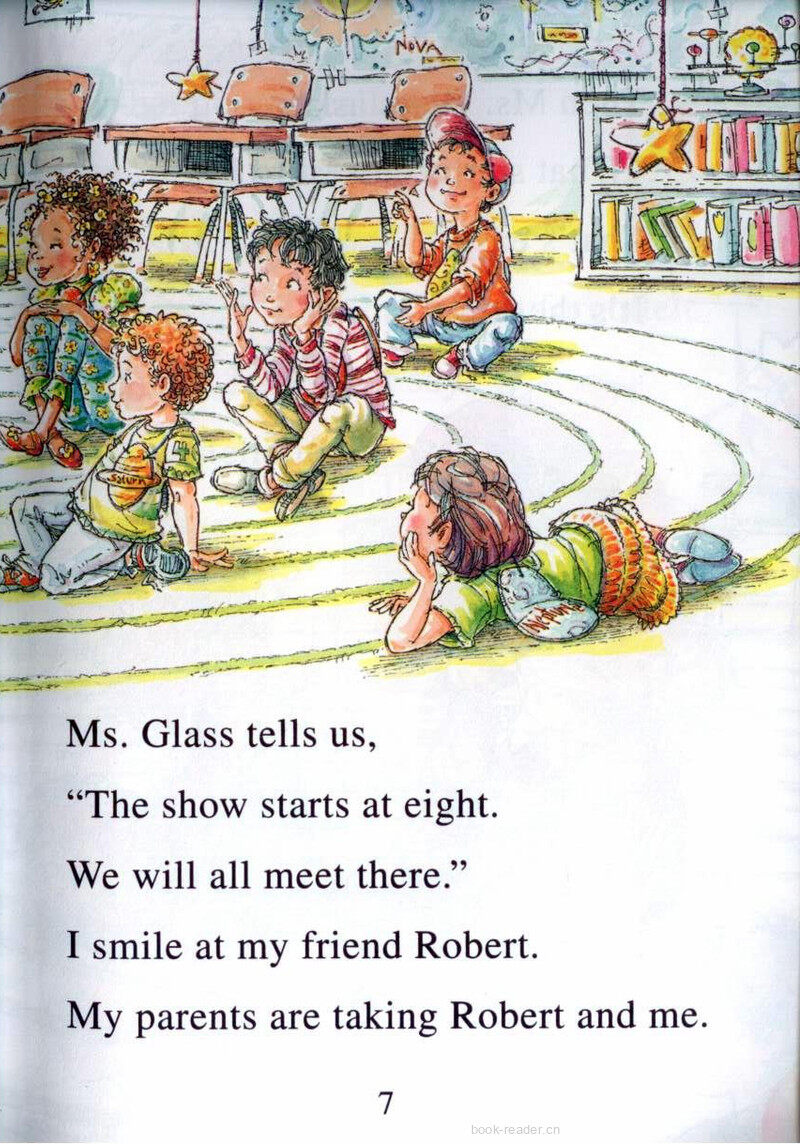 Fancy Nancy Sees Stars绘本故事第5页