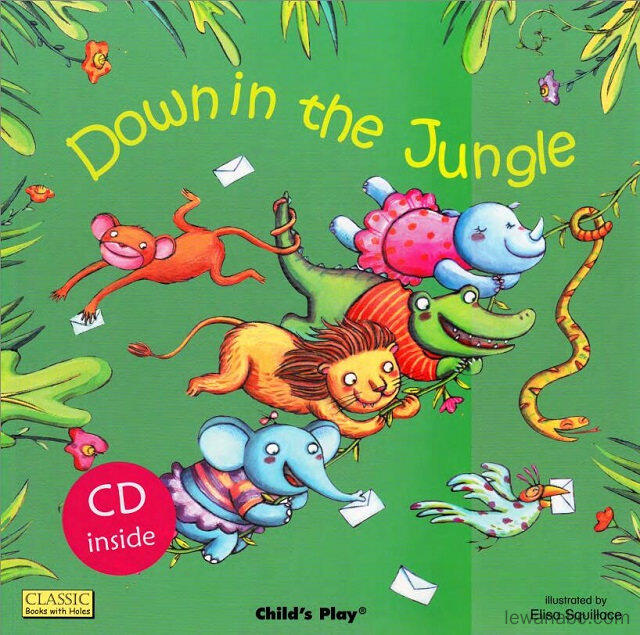 (15周)Down in the Jungle绘本故事第2页