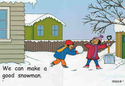 make a snowman绘本故事第3页