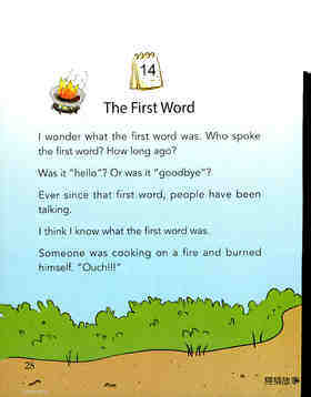 The First Word绘本故事第2页