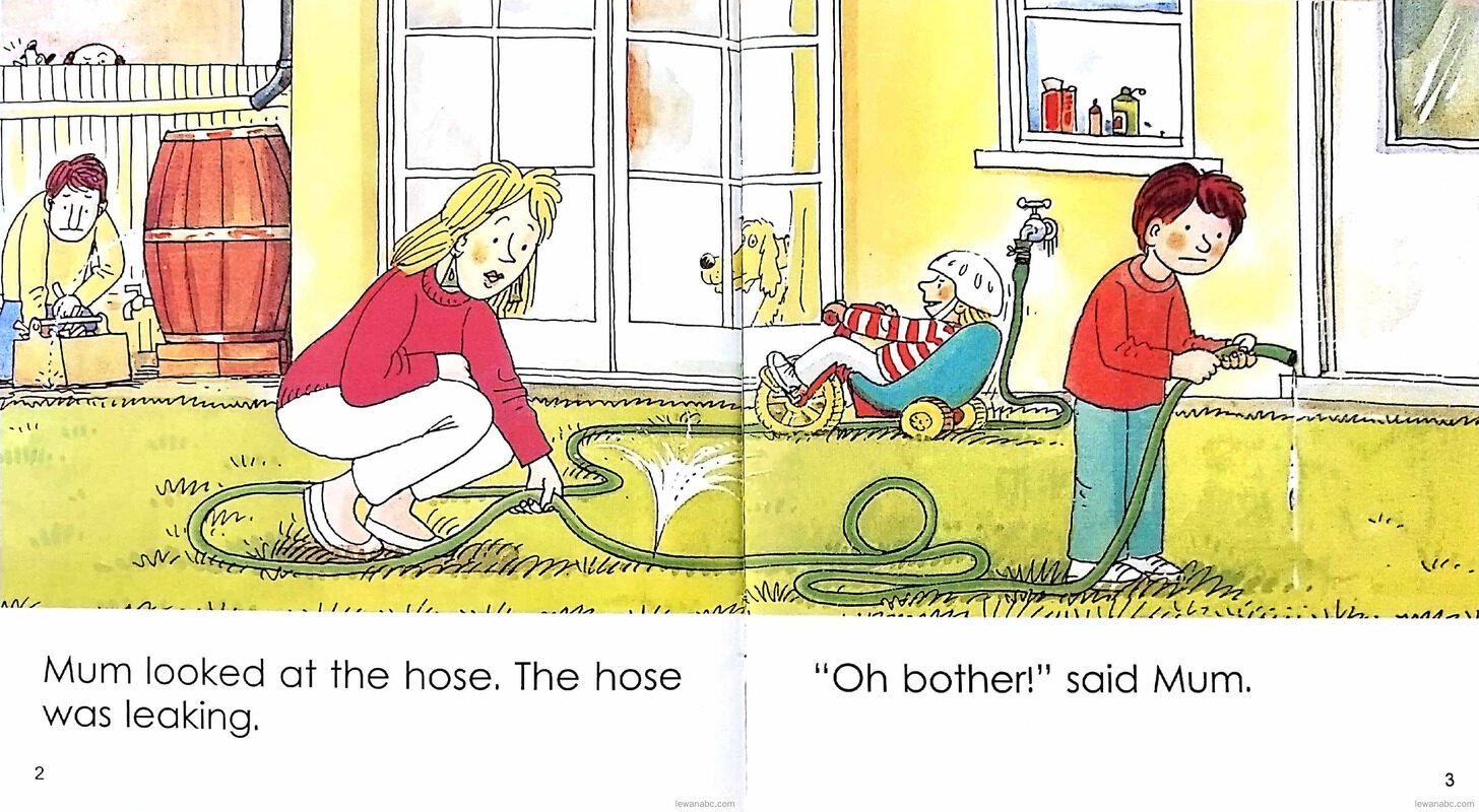 Everyone Got wet绘本故事第4页