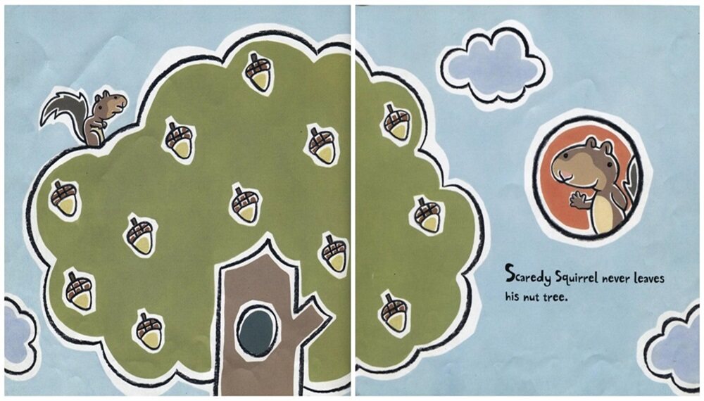 Scaredy Squirre绘本故事第4页
