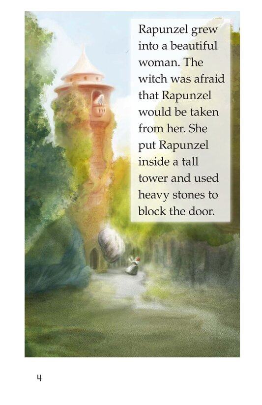 Rapunzel绘本故事第4页