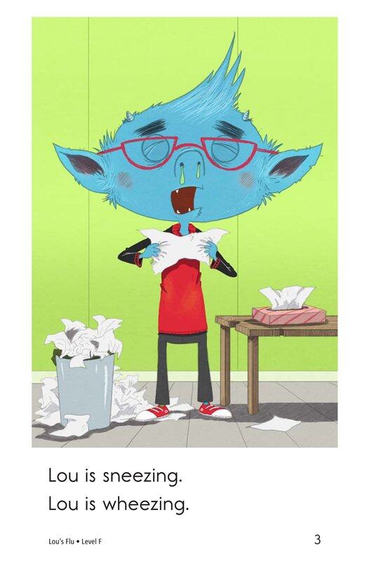 Lou's Flu绘本故事第3页