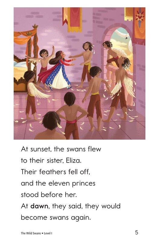 The Wild Swans绘本故事第5页