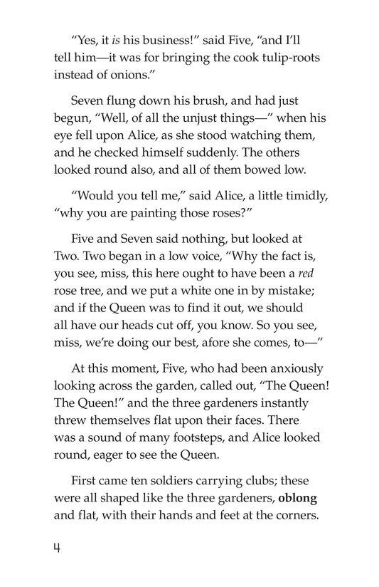 Alice's Adventures in Wonderland (Part 6)绘本故事第4页