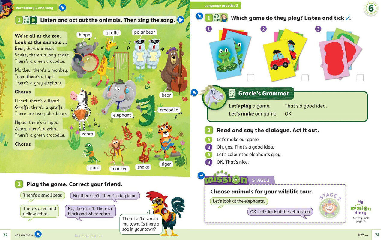 06 A day out绘本故事第4页