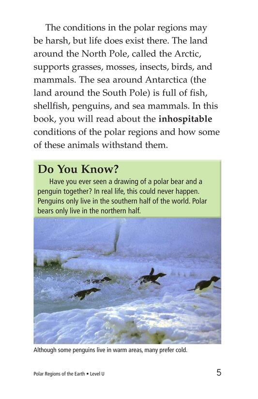 Polar Regions Of The Earth绘本故事第4页