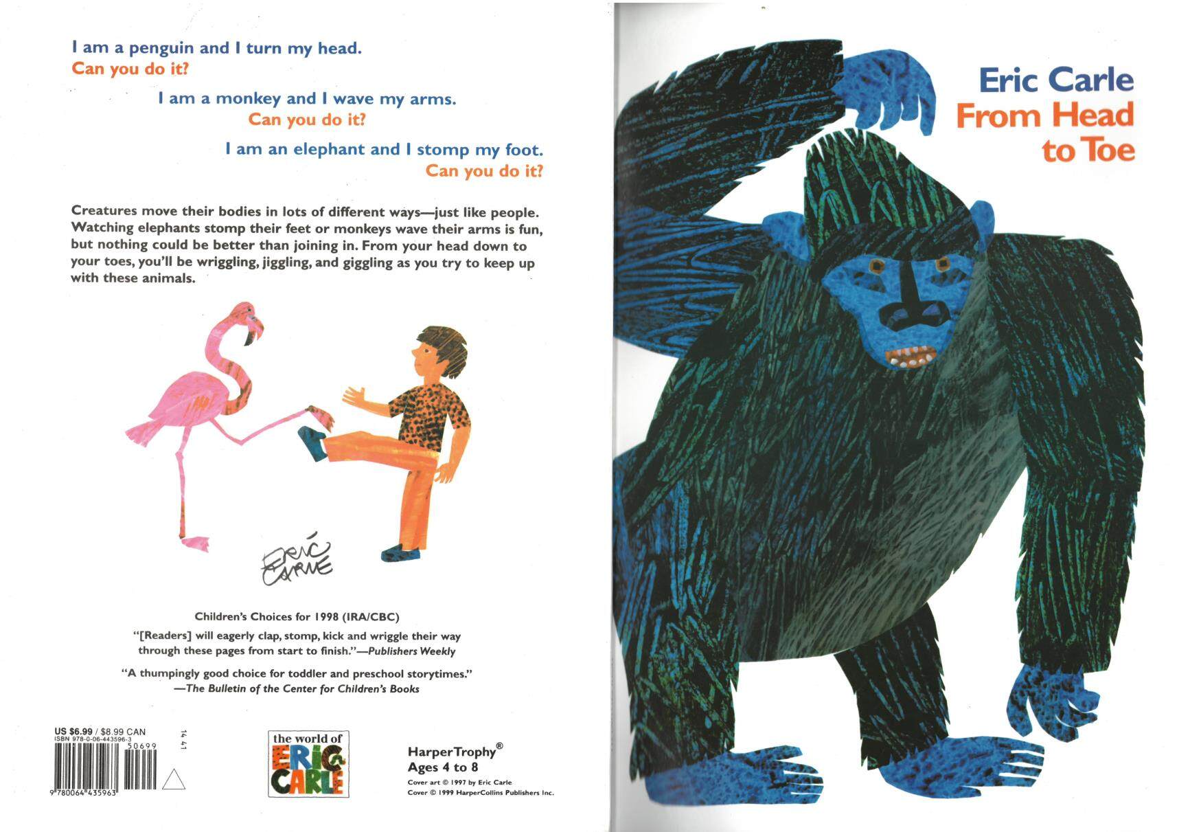 From head to toe绘本故事第2页