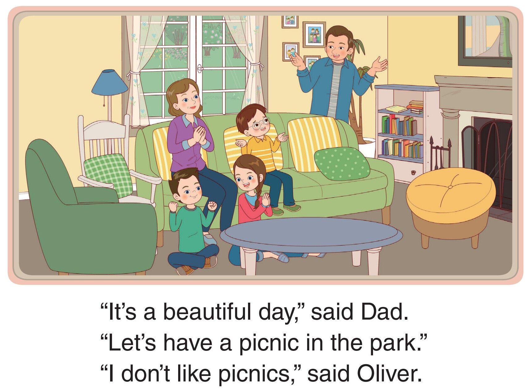 A Picnic in the Park绘本故事第3页