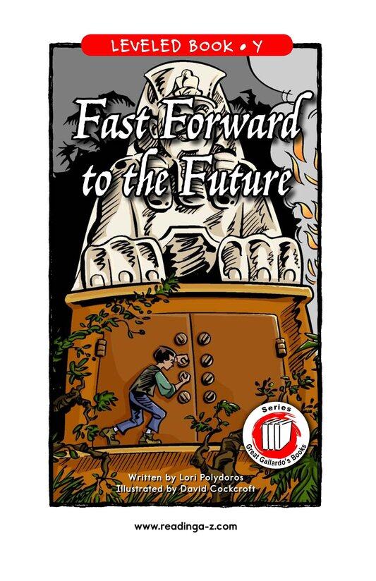 Fast Forward to the Future绘本故事第2页