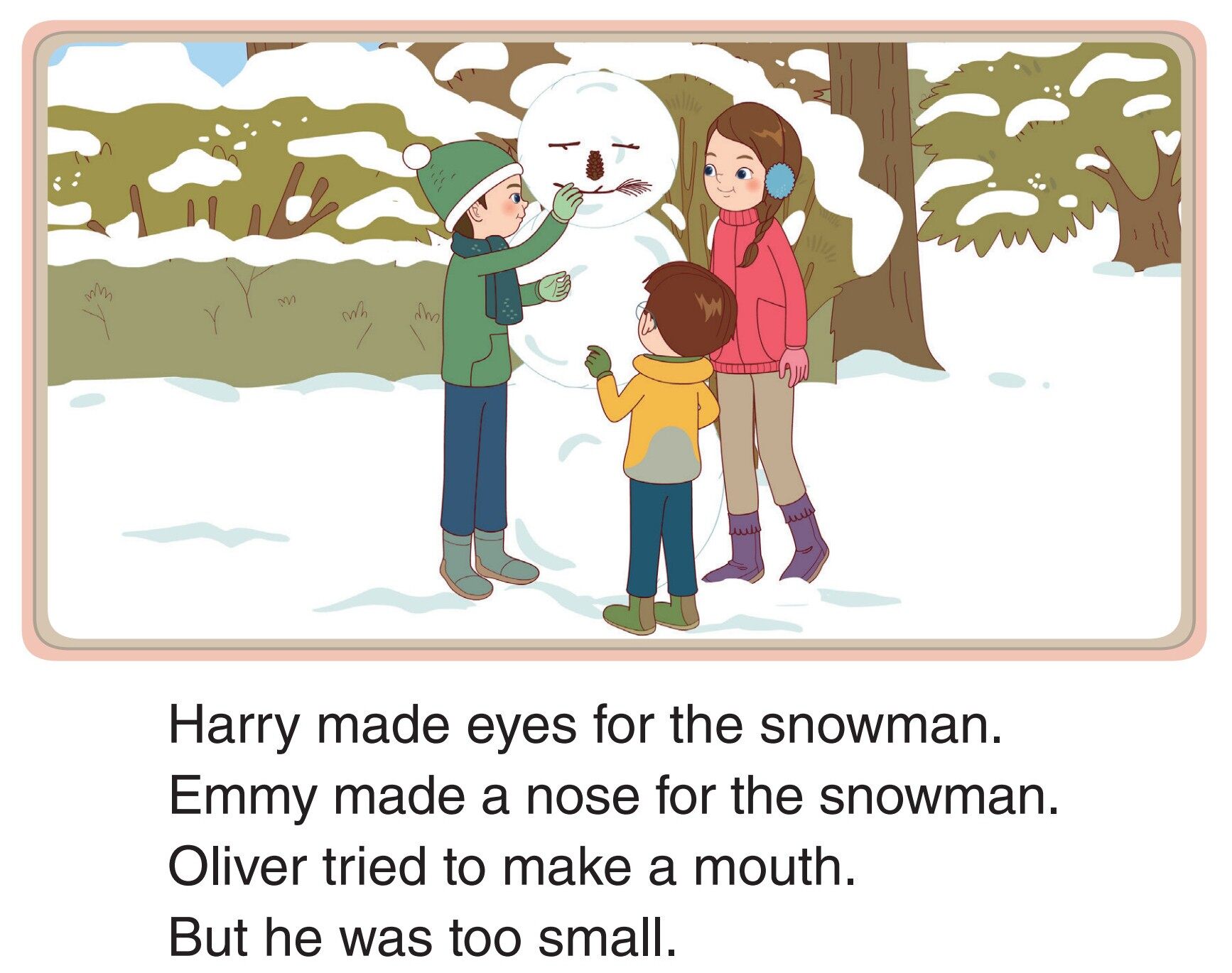 A Silly Snowman绘本故事第5页