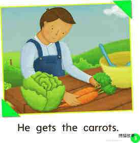 GK On U05W3 Let's Make a Salad!绘本故事第4页