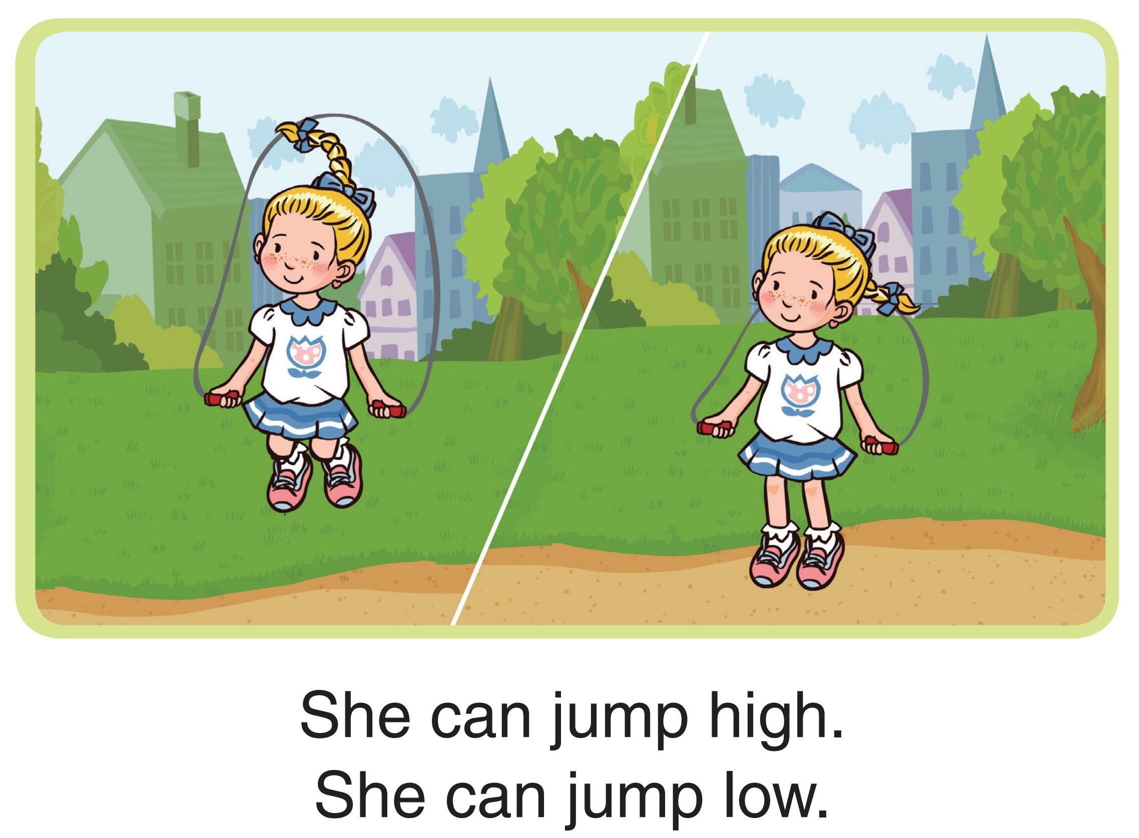 Let’s Jump Rope绘本故事第4页