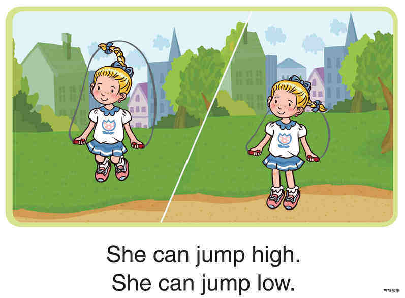 Let’s Jump Rope绘本故事第4页