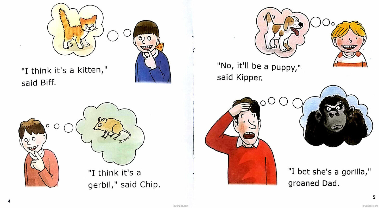 A Pet Called Cucumber绘本故事第5页