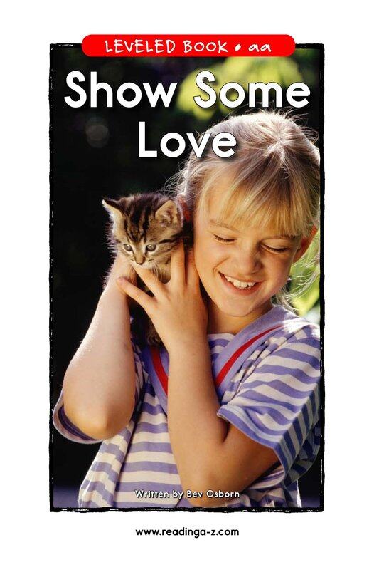 Show Some Love绘本故事第2页
